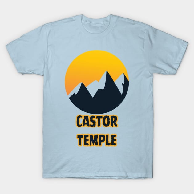 Castor Temple T-Shirt by Canada Cities